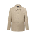 Monogram Embroidered Chic Overshirt