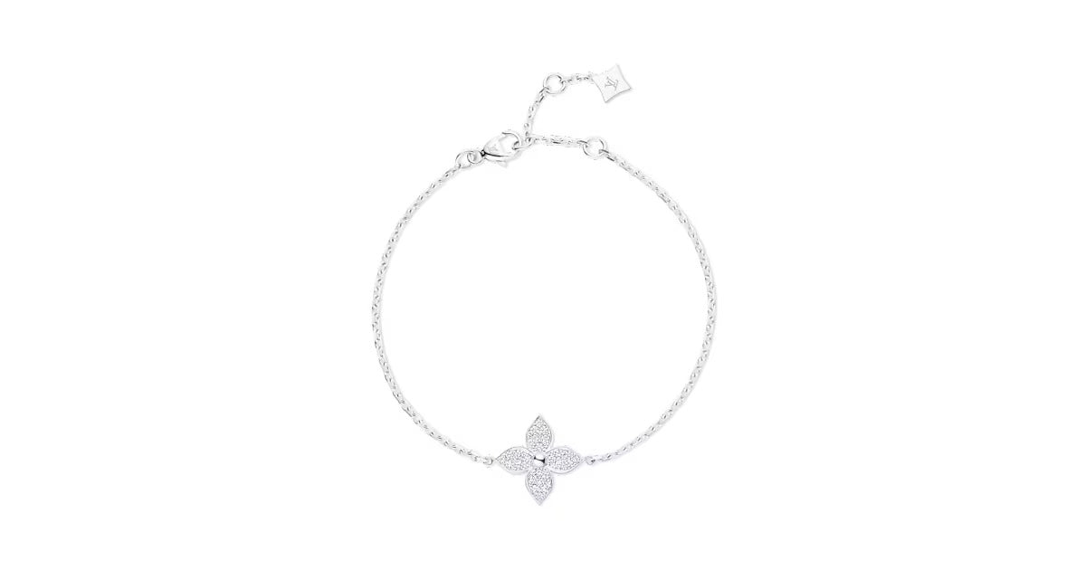 Idylle Blossom Bracelet, White Gold, Diamonds