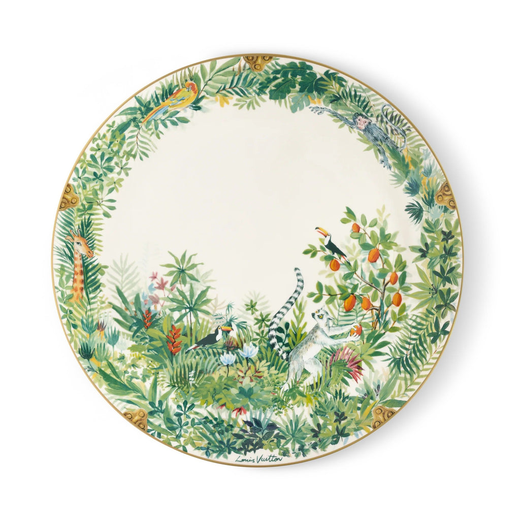 Tropical Jungle Set Of 2 Presentation Plates