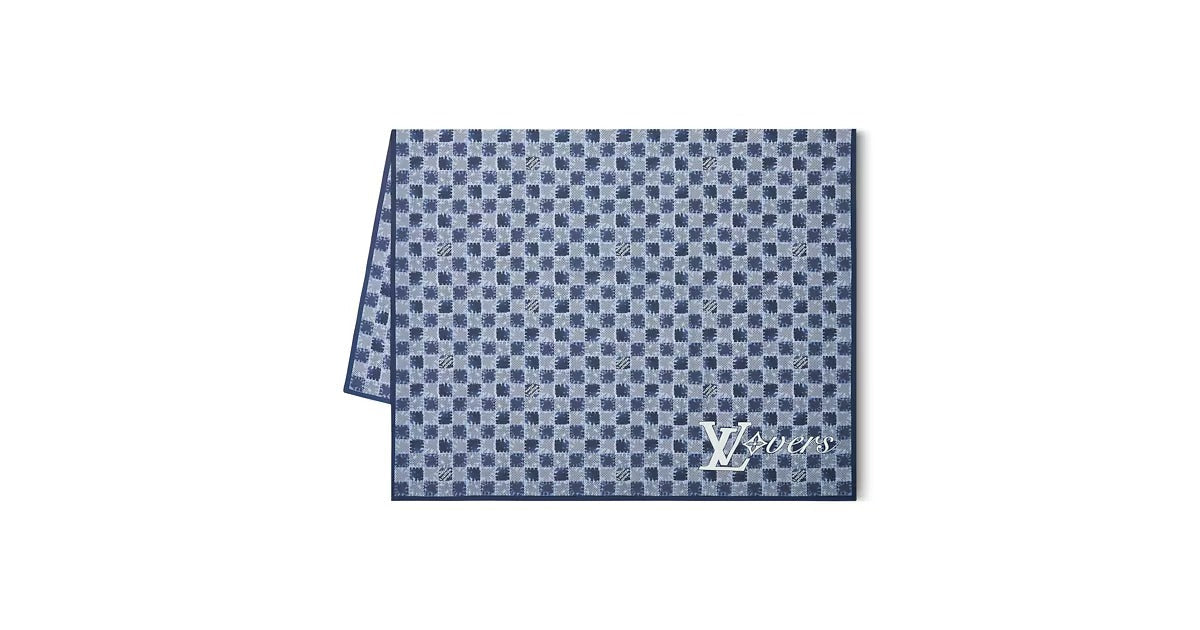 Splash Damier Stole