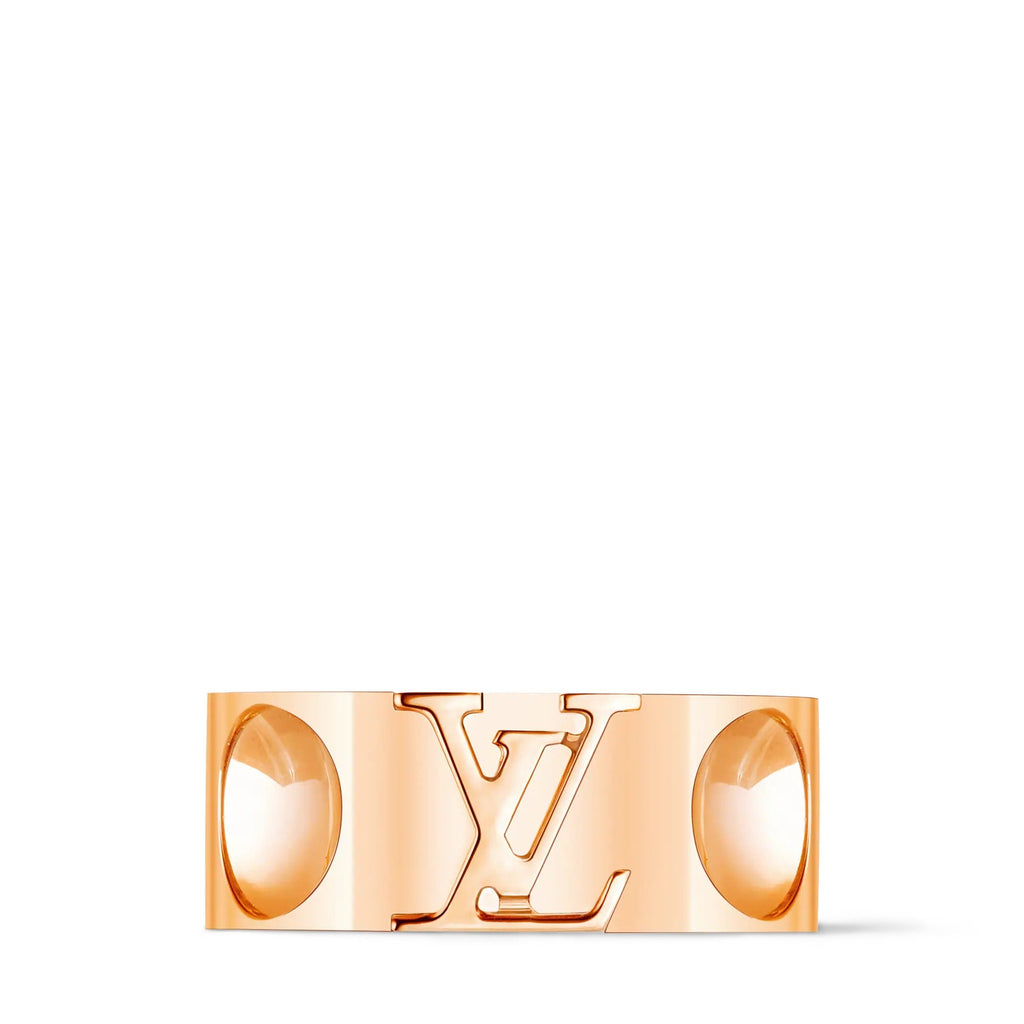 Empreinte Large Ring, Pink Gold