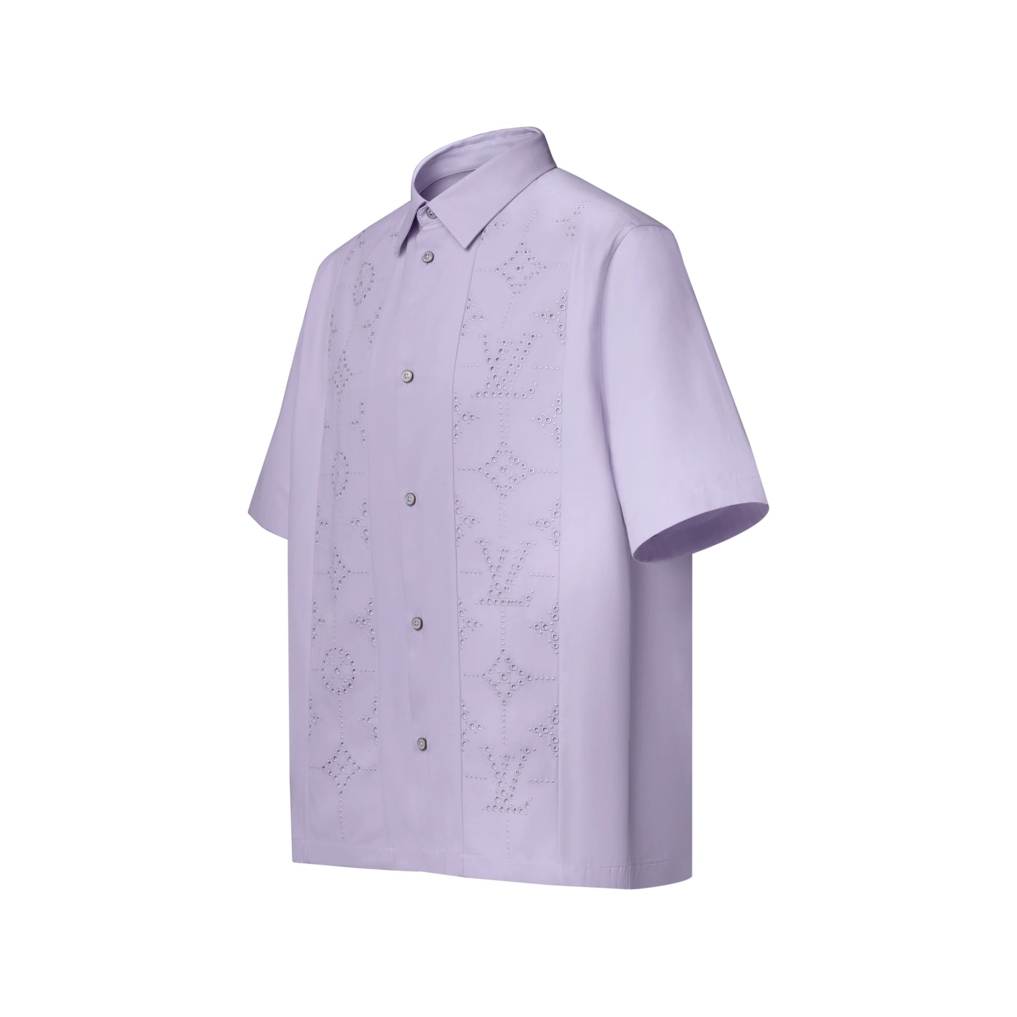 Embroidered Short-Sleeved Shirt