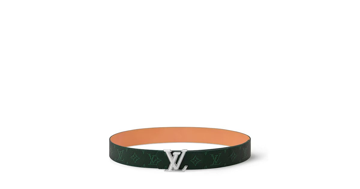 LV Dimension Monogram Heritage 40mm Reversible Belt