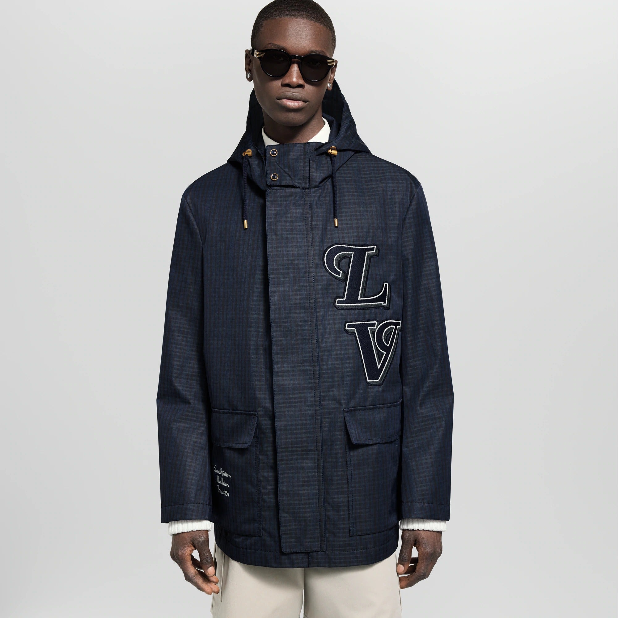 Preppy Hooded Parka
