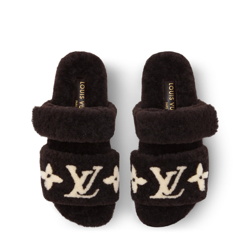 LV Sunset Flat Comfort Mule