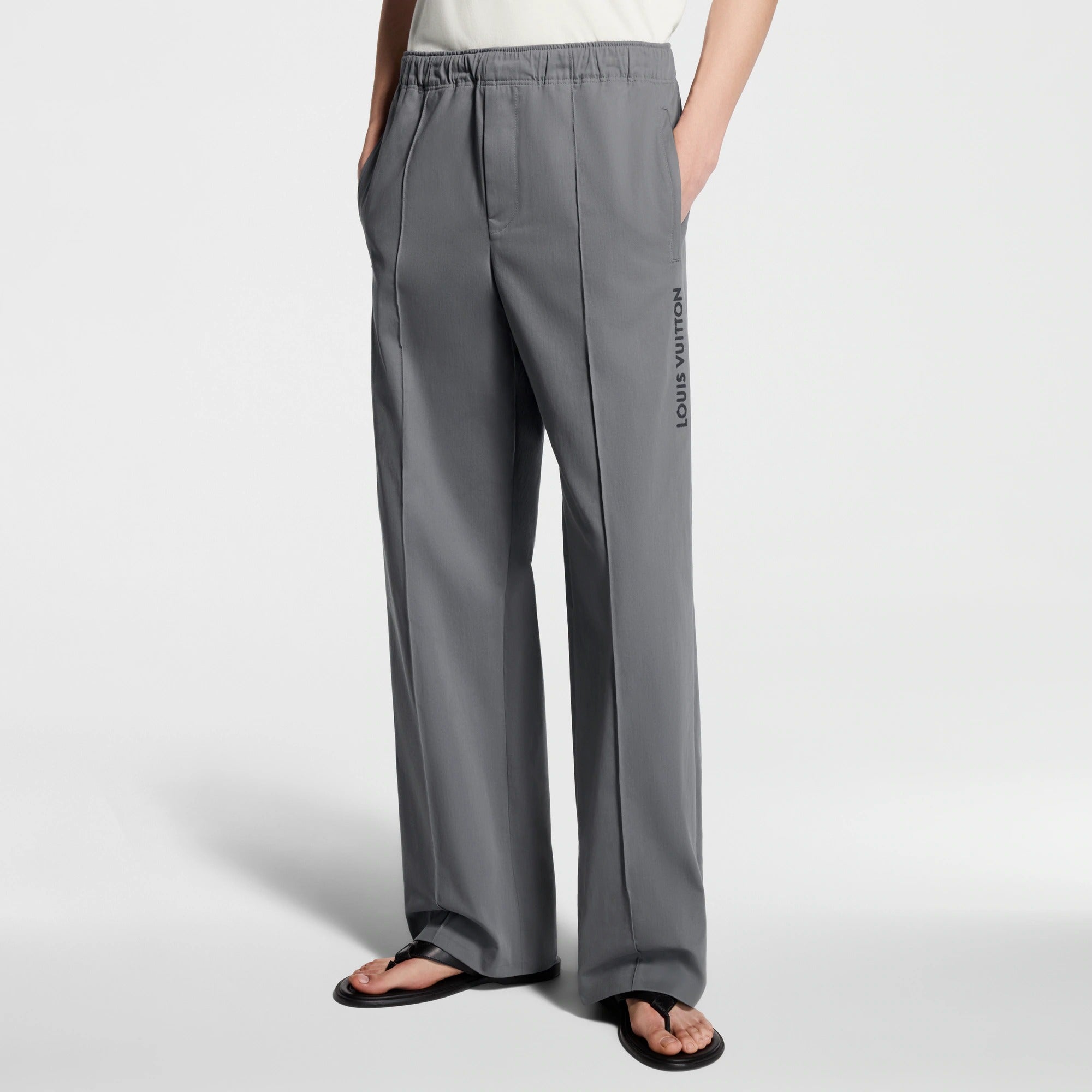Cotton Drawstring Pants
