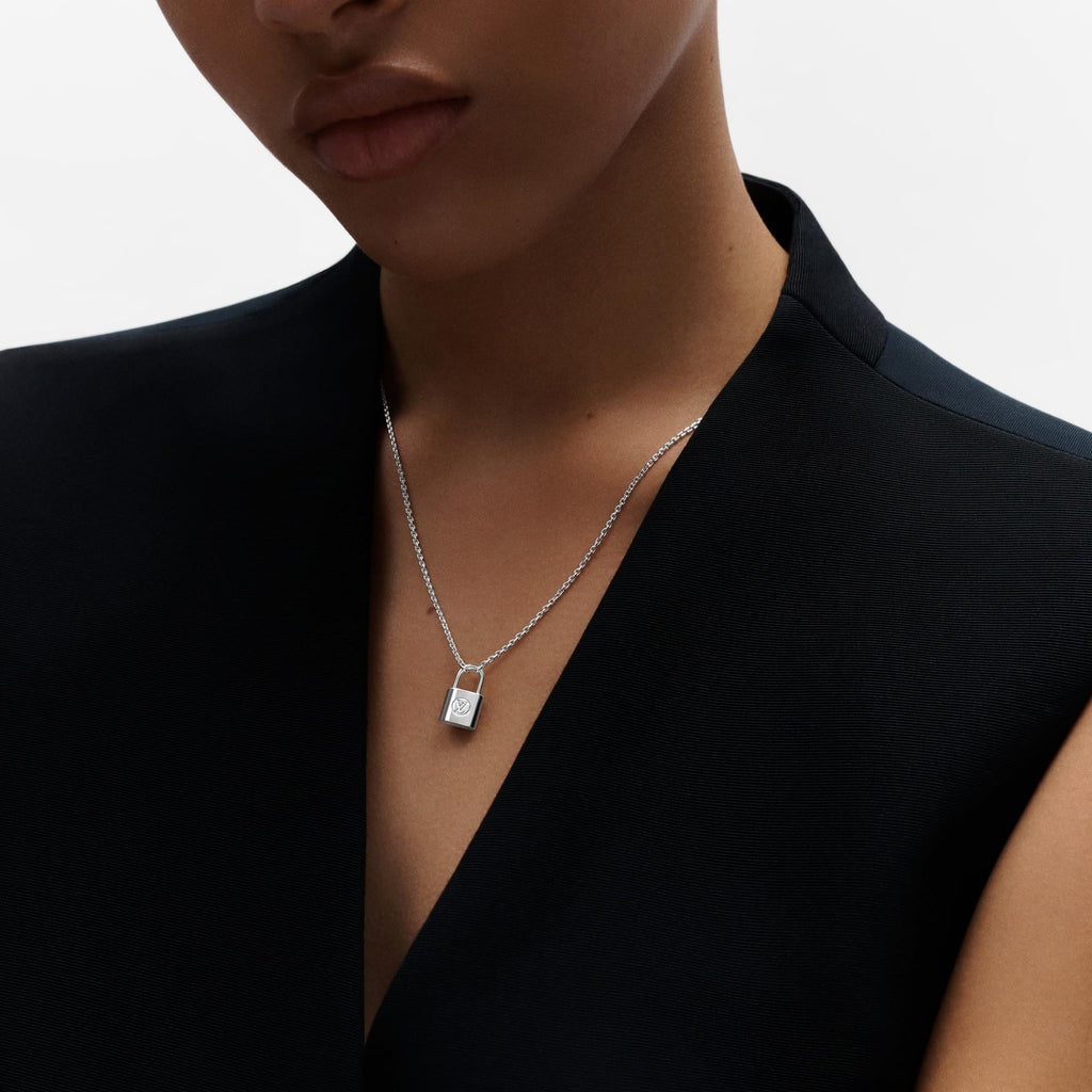 Silver Lockit pendant, sterling silver