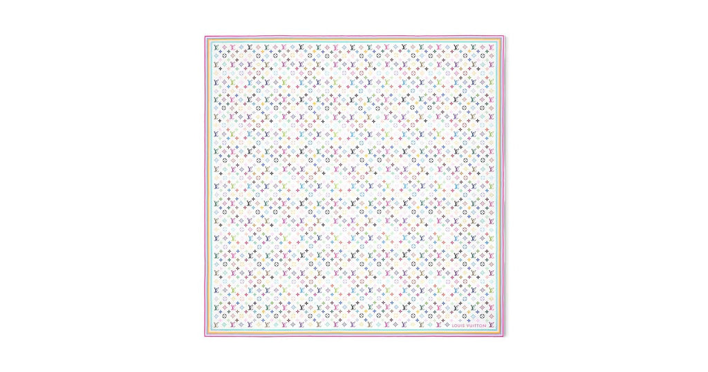 LV x TM Monogram Multicolor Shawl