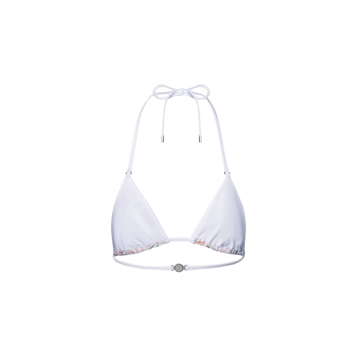 Flower Foulard Bikini Top
