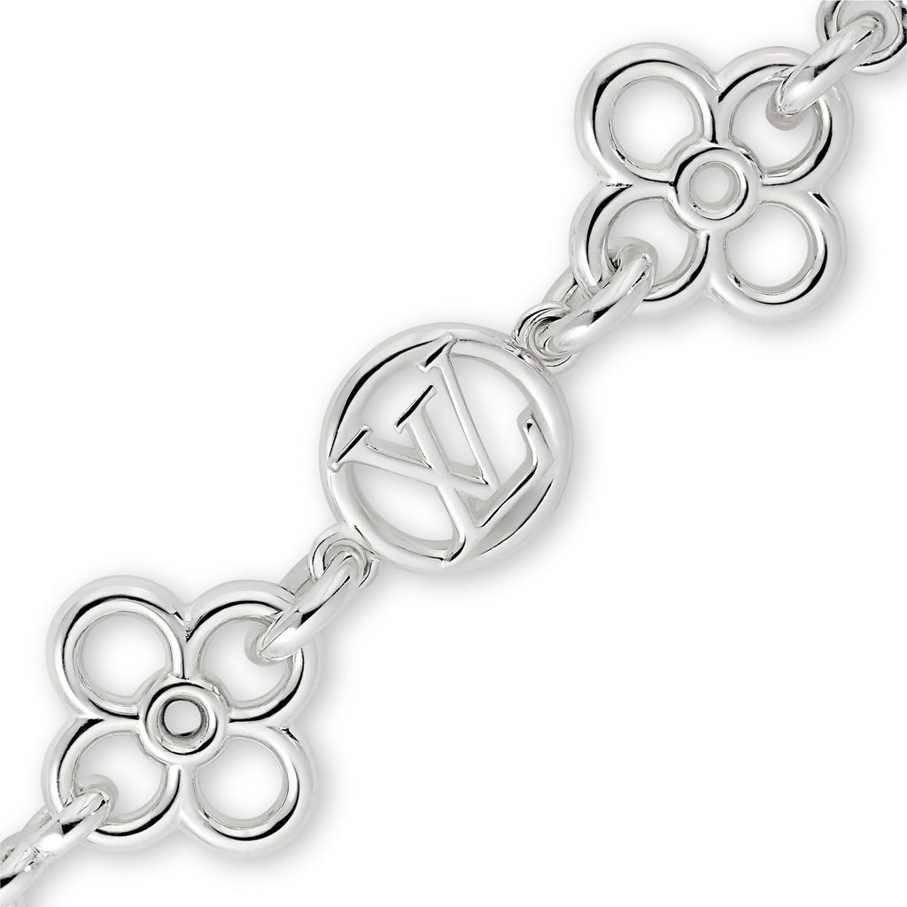 LV Charms Silver Bracelet