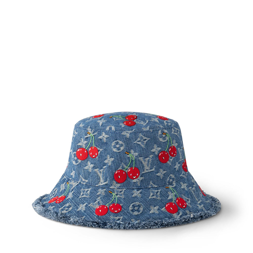 LV x TM Denim Cerise Bucket Hat