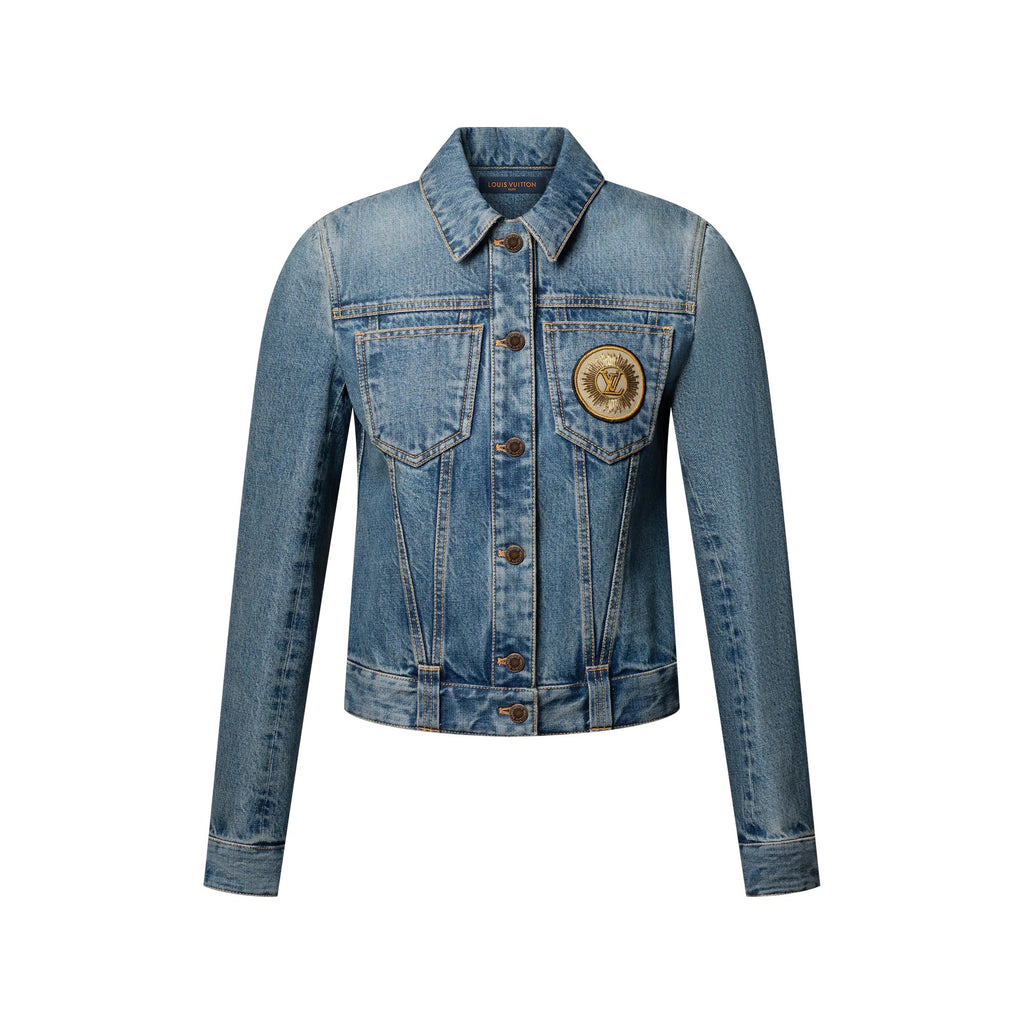 LV Patch Denim Jacket
