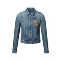LV Patch Denim Jacket