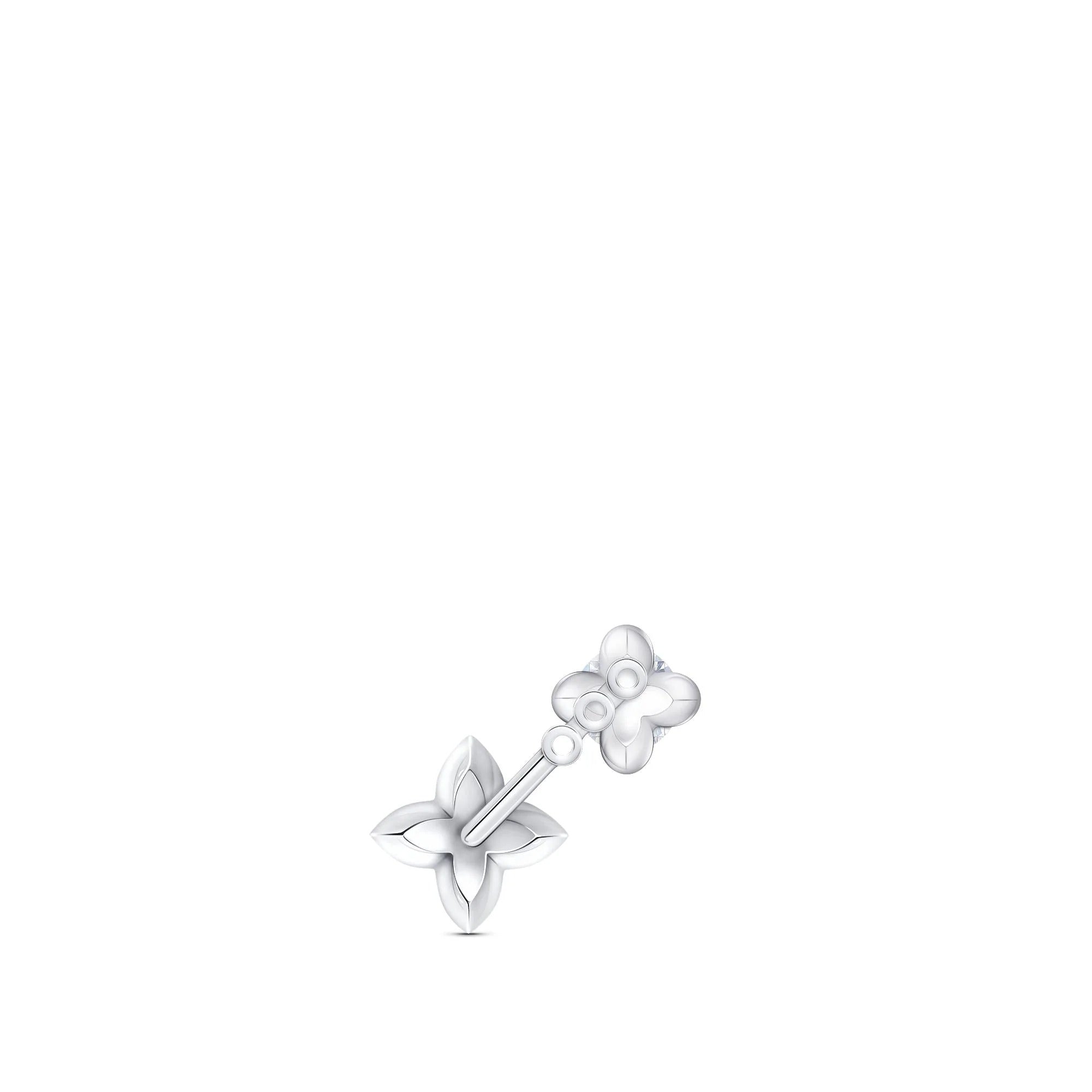 LV Diamonds Double Stud, Round Brilliant cut - per unit