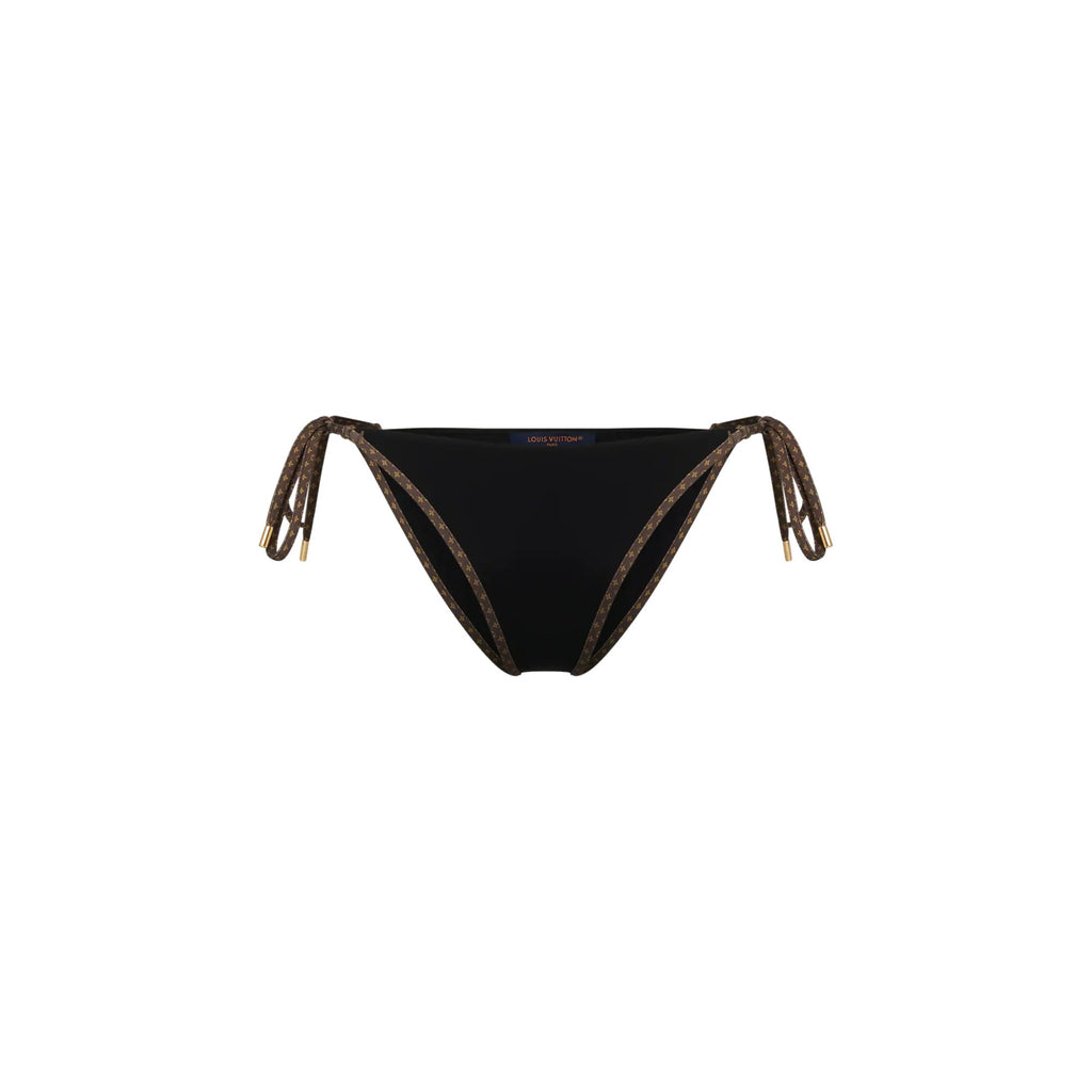 Monogram Accent Bikini Bottoms