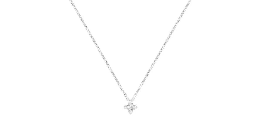 LV Diamonds Pendant, LV Monogram Star cut
