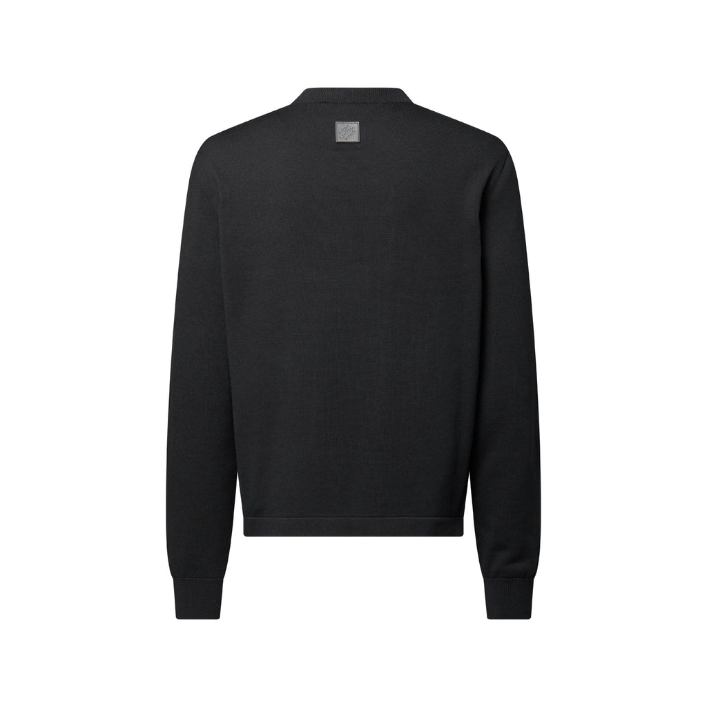 Knitted Long-Sleeved Crewneck