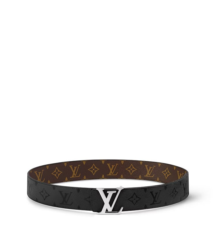 LV initiales Monogram Midnight 40mm Reversible Belt