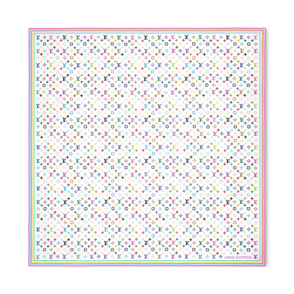 LV x TM Monogram Multicolor Shawl
