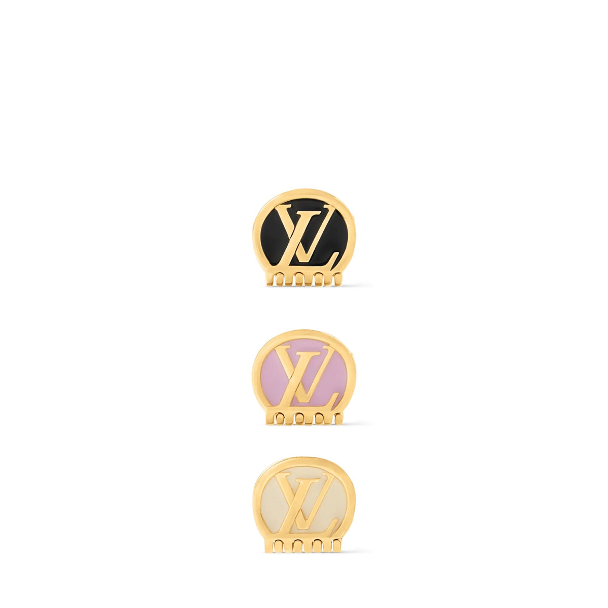 Mini LV Trio Hair Clips