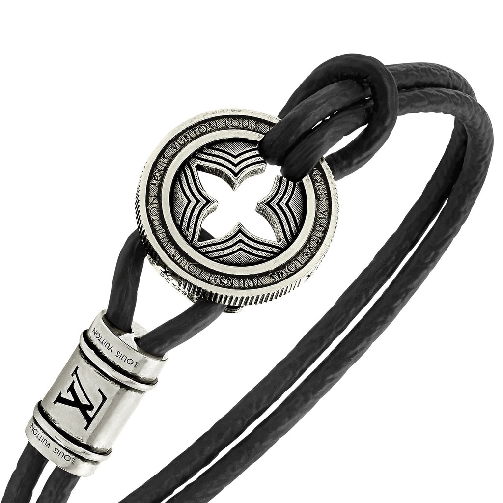LV Tic Tac Toe Leather Bracelet