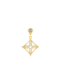Idylle Blossom Ear Stud, Yellow Gold And Diamonds - Per Unit