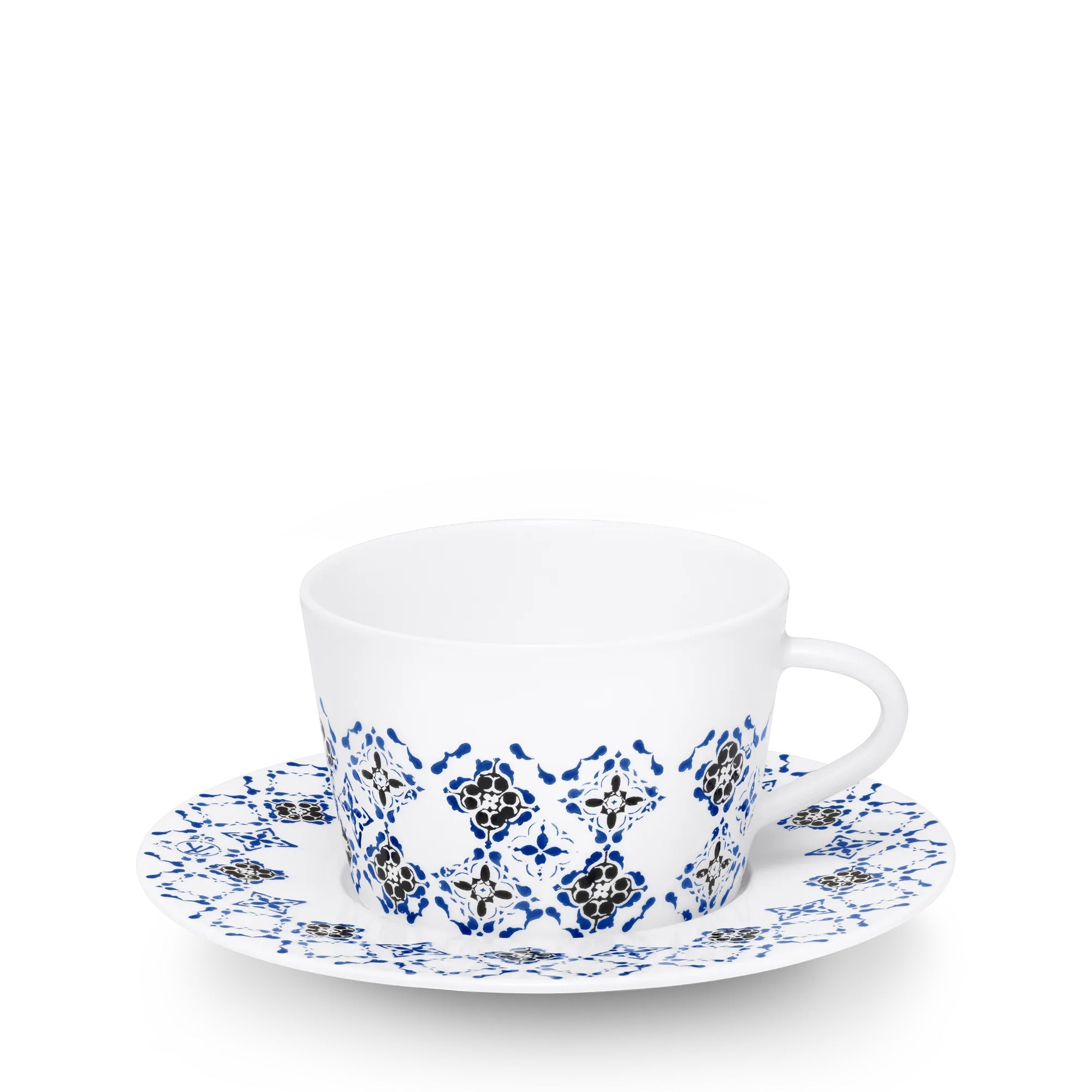 Set Of 2 Teacups and Saucers LV By The Pool