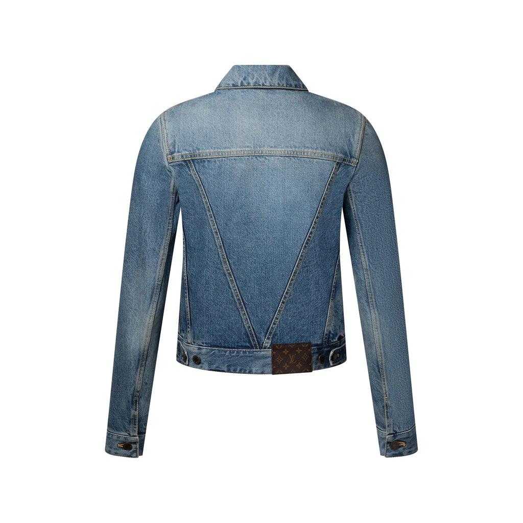 LV Patch Denim Jacket