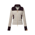 Color-Blocked Knit Jacket