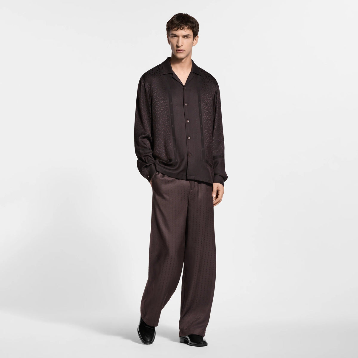 Scarf Silk Pajama Pants