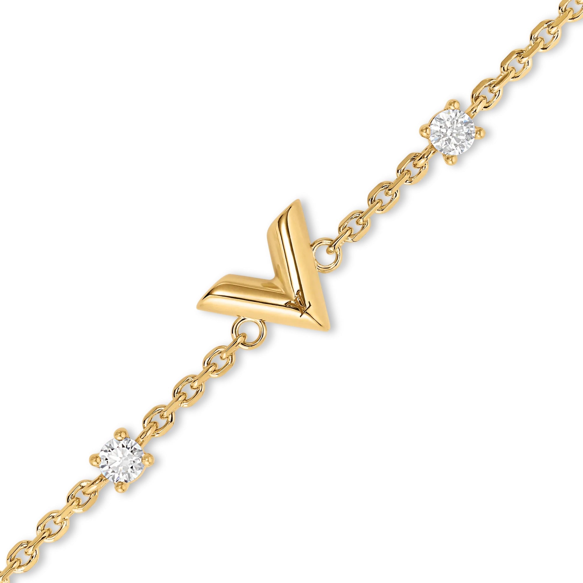 Essential V Strass PM Bracelet