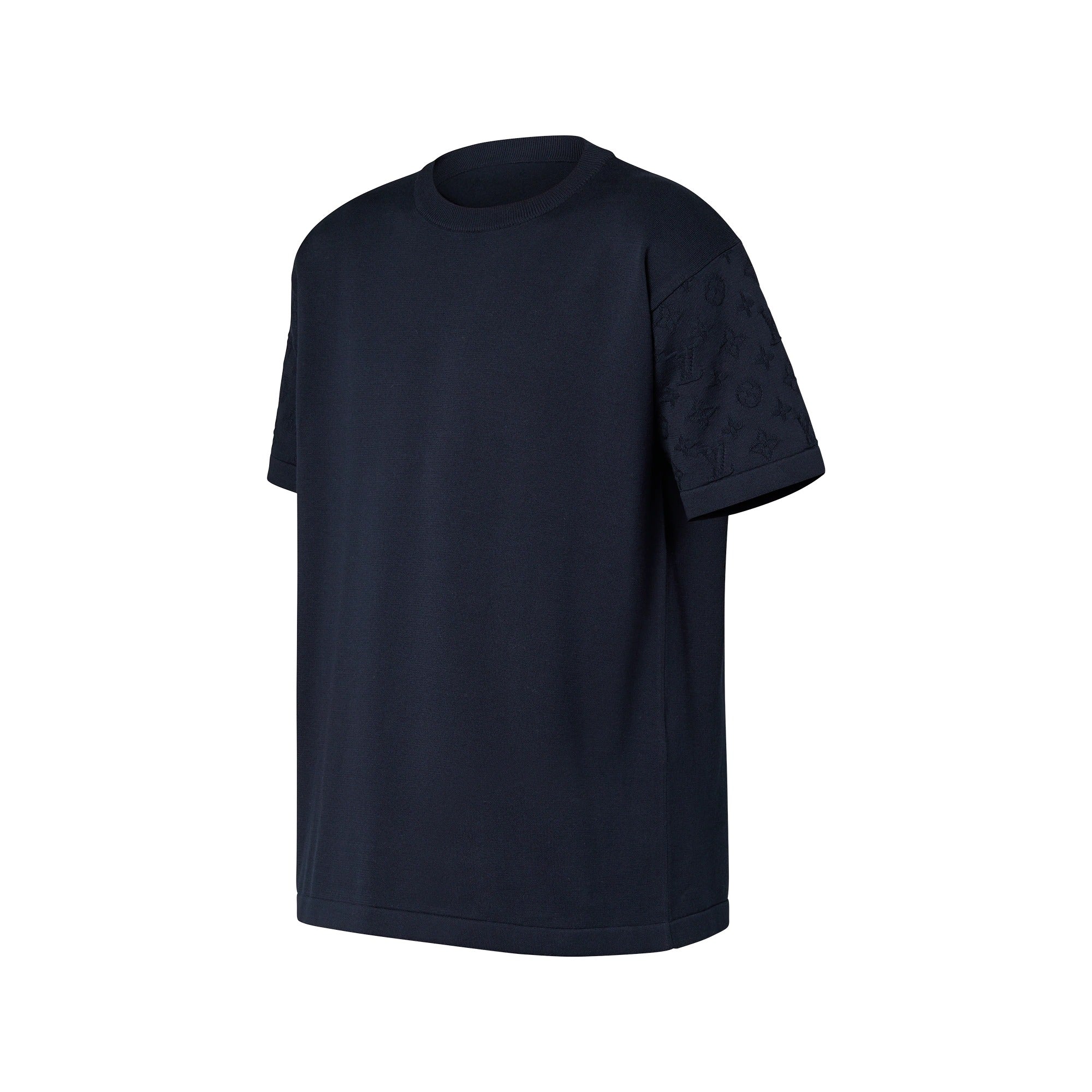 Short-Sleeved Cotton Crewneck