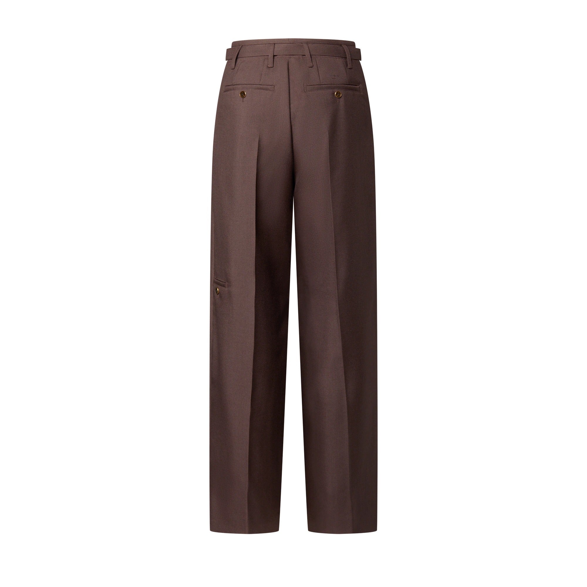 Pleated Mohair Pants