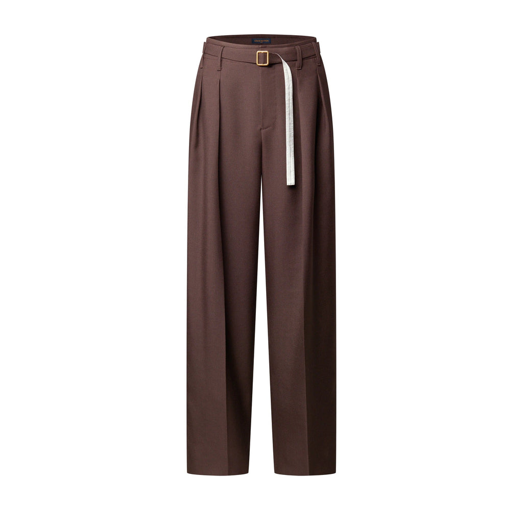 Pleated Mohair Pants