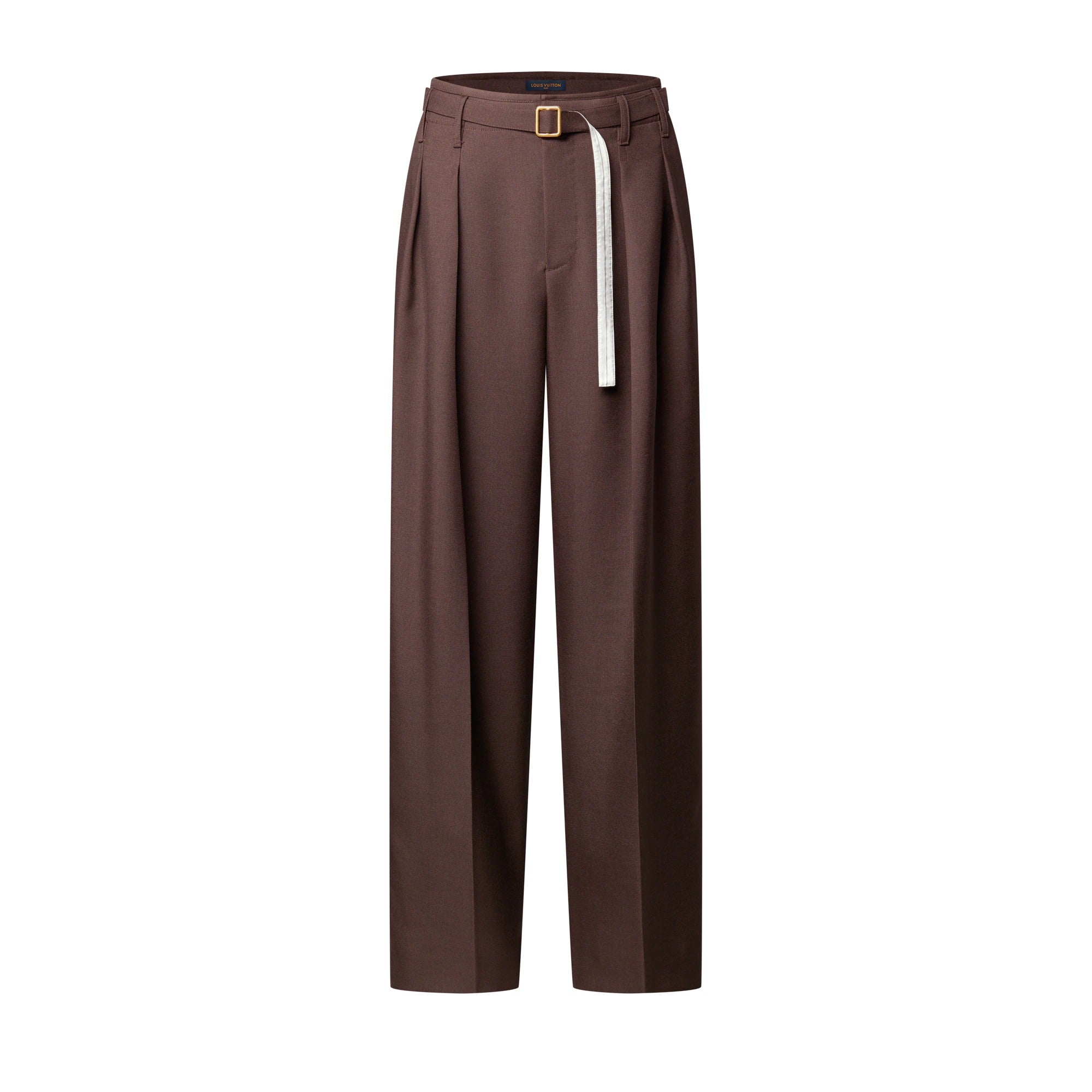 Pleated Mohair Pants