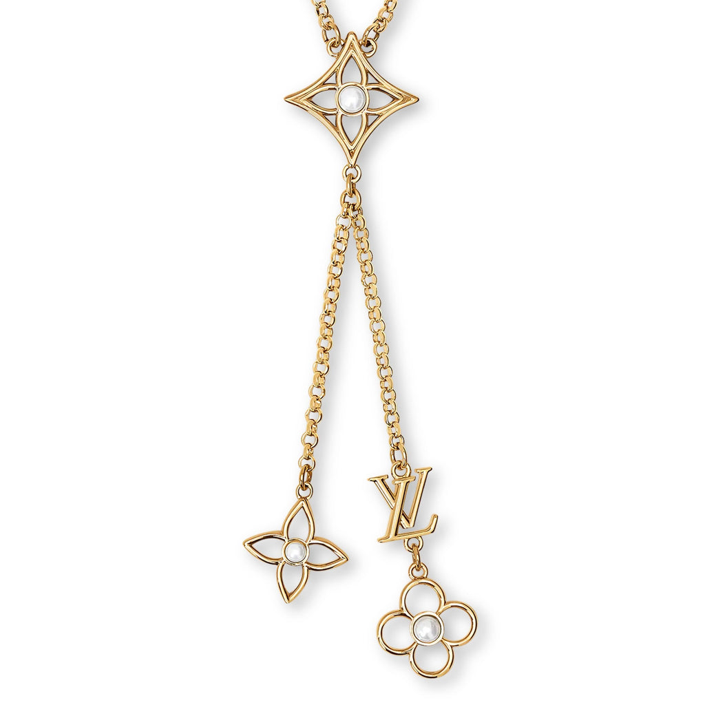 LV Pearly Flower Necklace