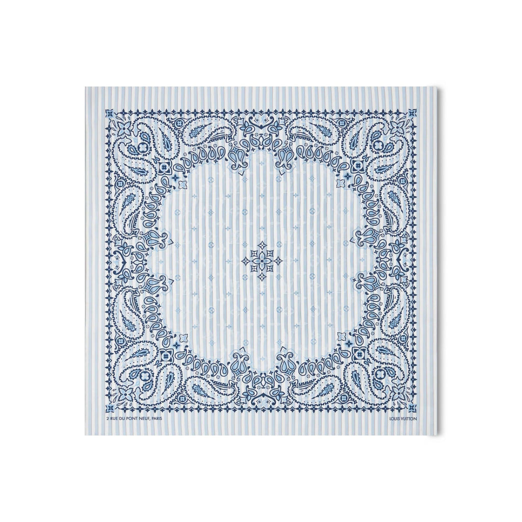 Stripes Paisley Bandana