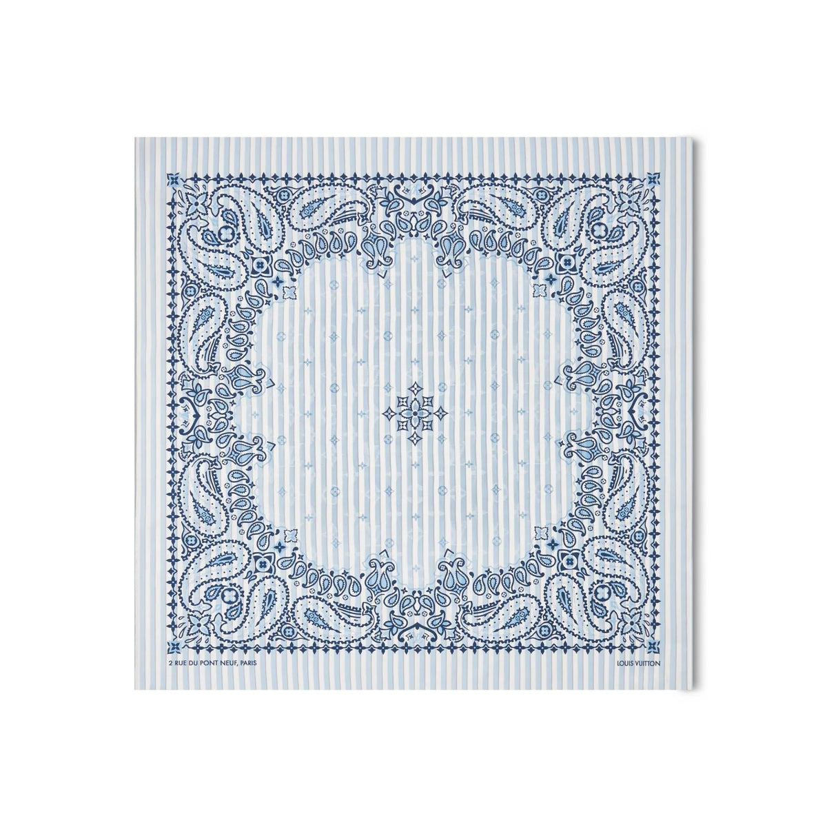 Stripes Paisley Bandana