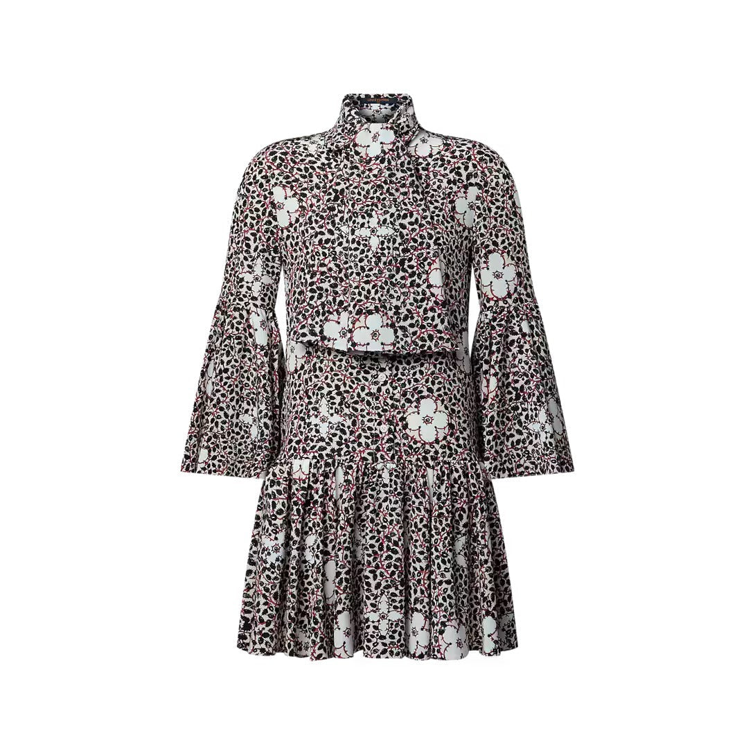 Botanical Print Dress