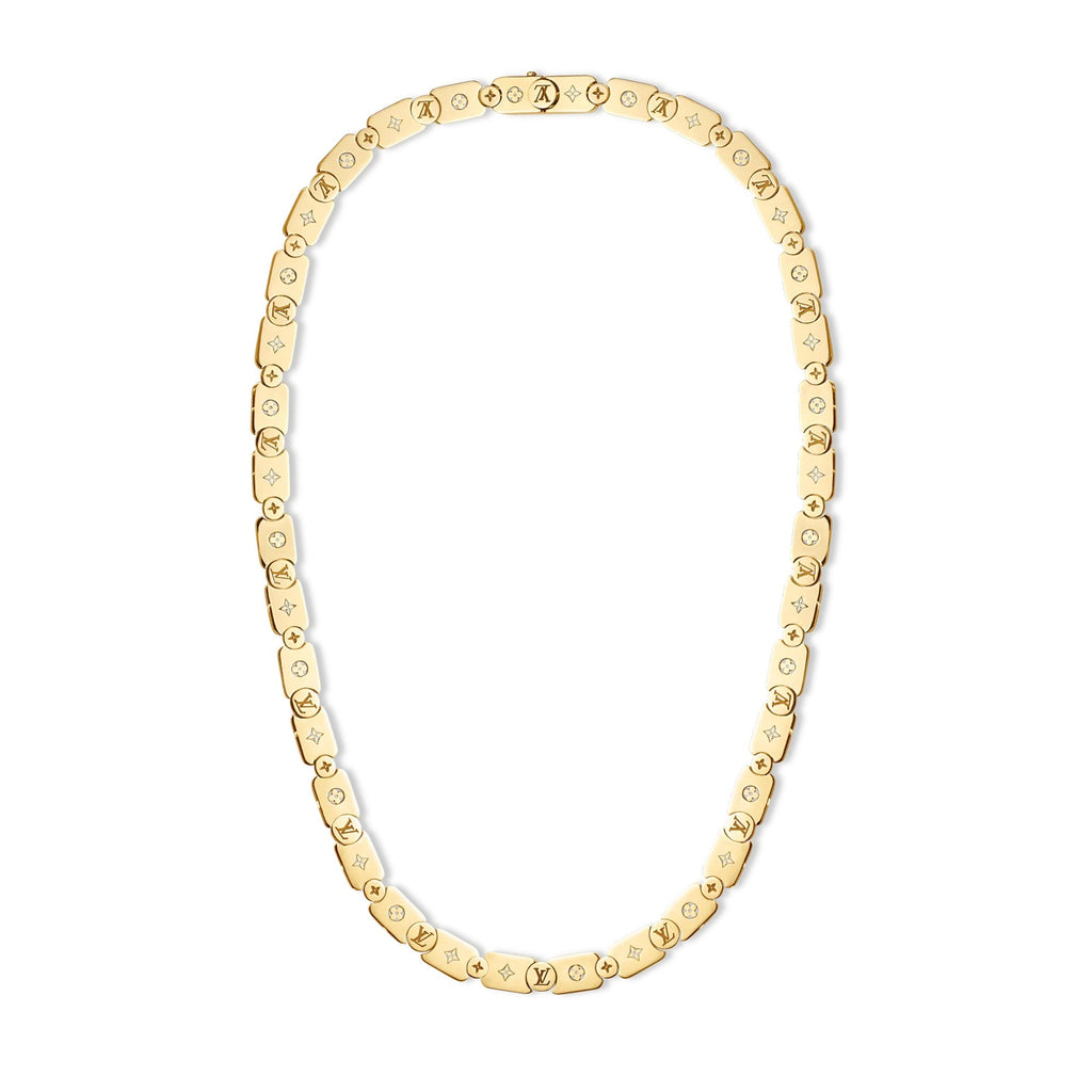 Les Gastons Vuitton Gourmette Necklace, Yellow Gold