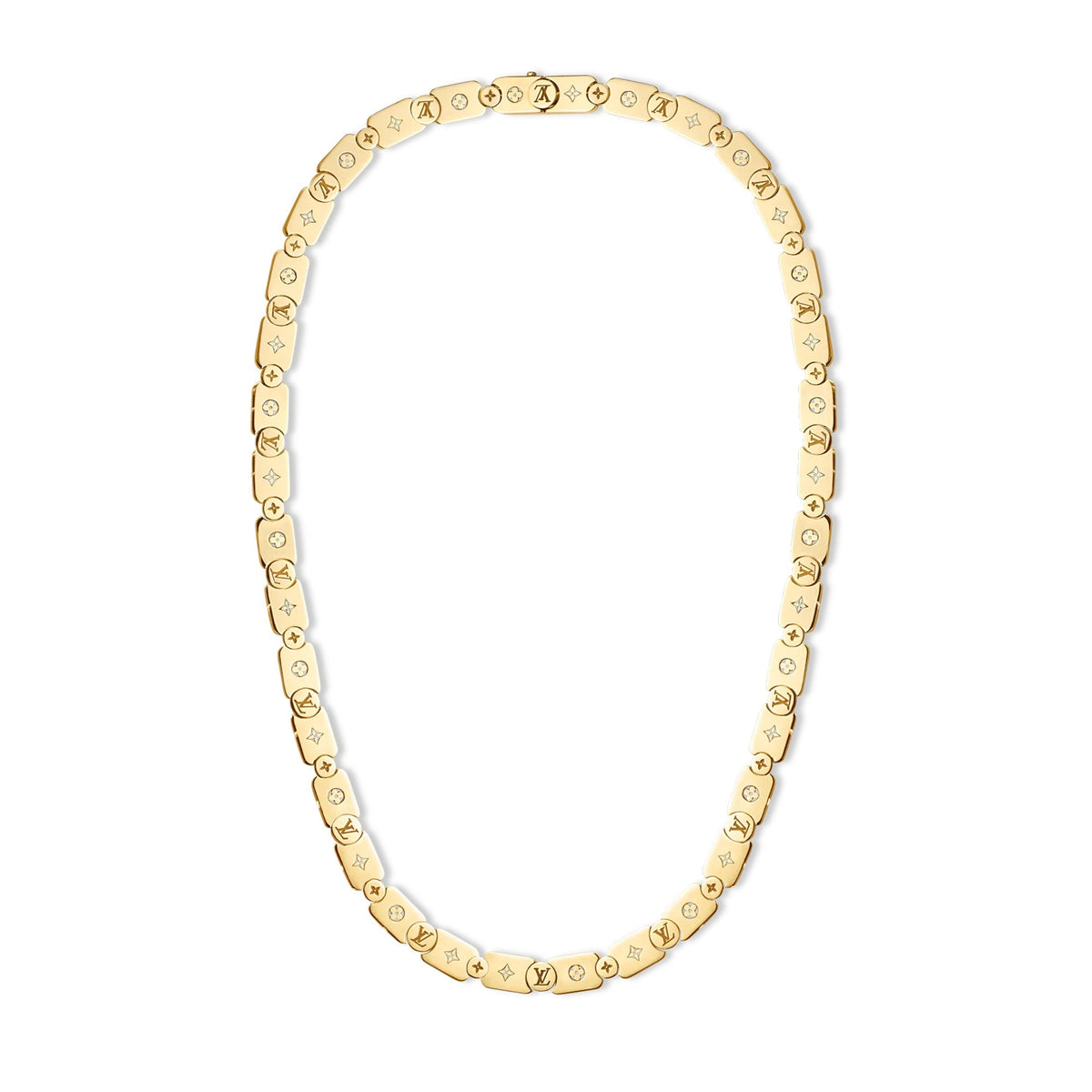 Les Gastons Vuitton Gourmette Necklace, Yellow Gold