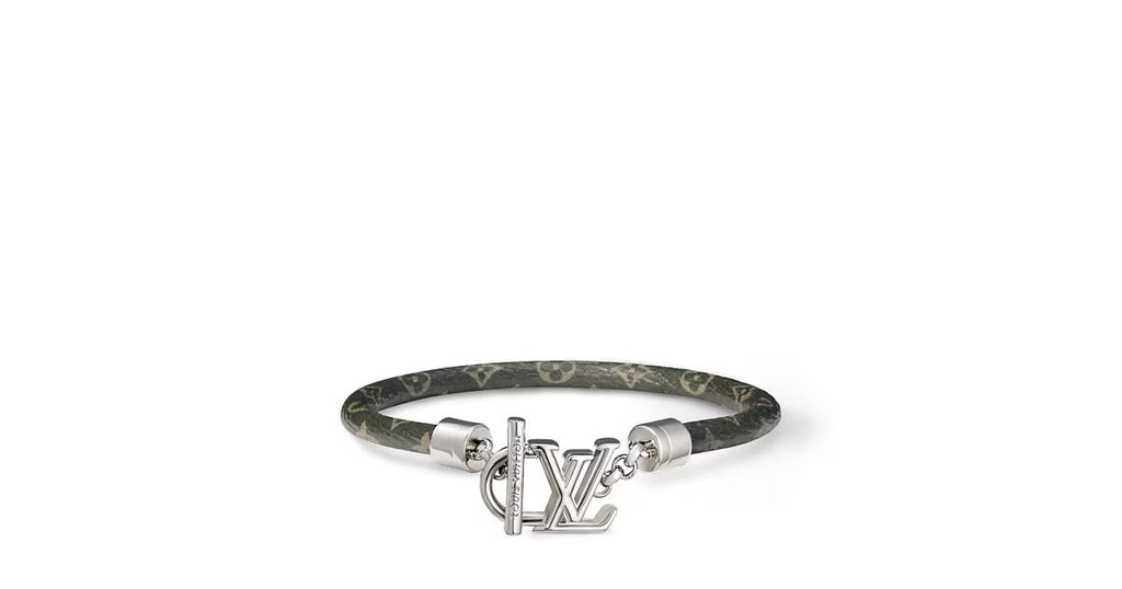 LV Dimension Monogram Leather Bracelet