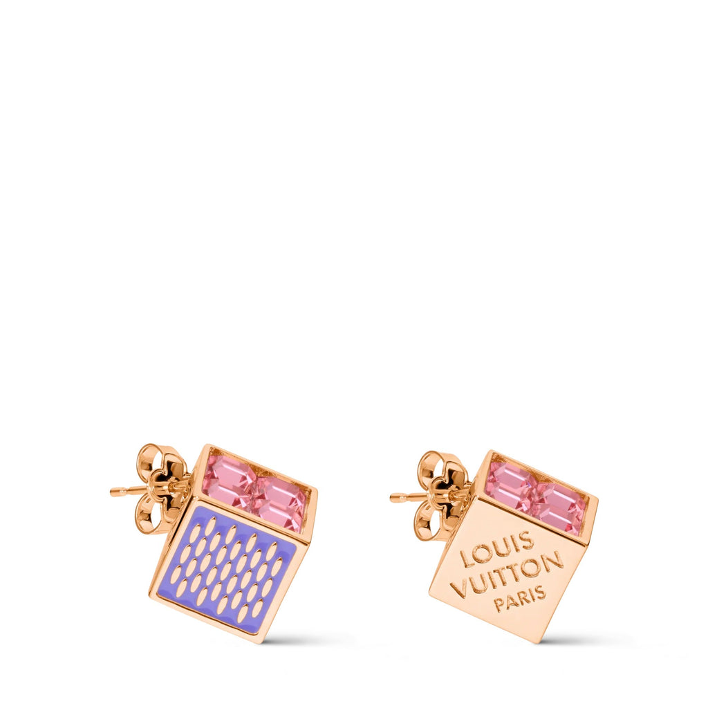 LV Cube Earrings