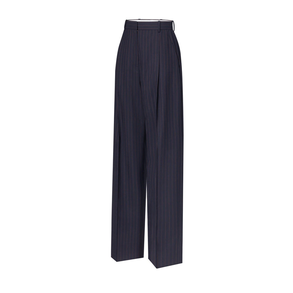 Pinstriped Tailored Pants