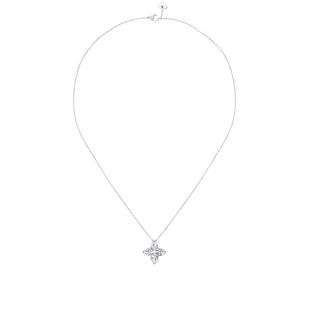 LV Diamonds Pendant, LV Monogram Star cut