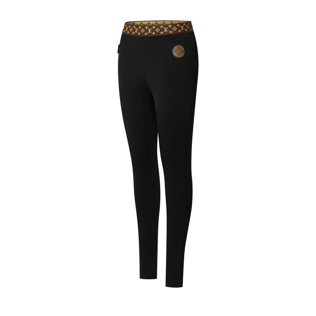 Monogram Accent Leggings