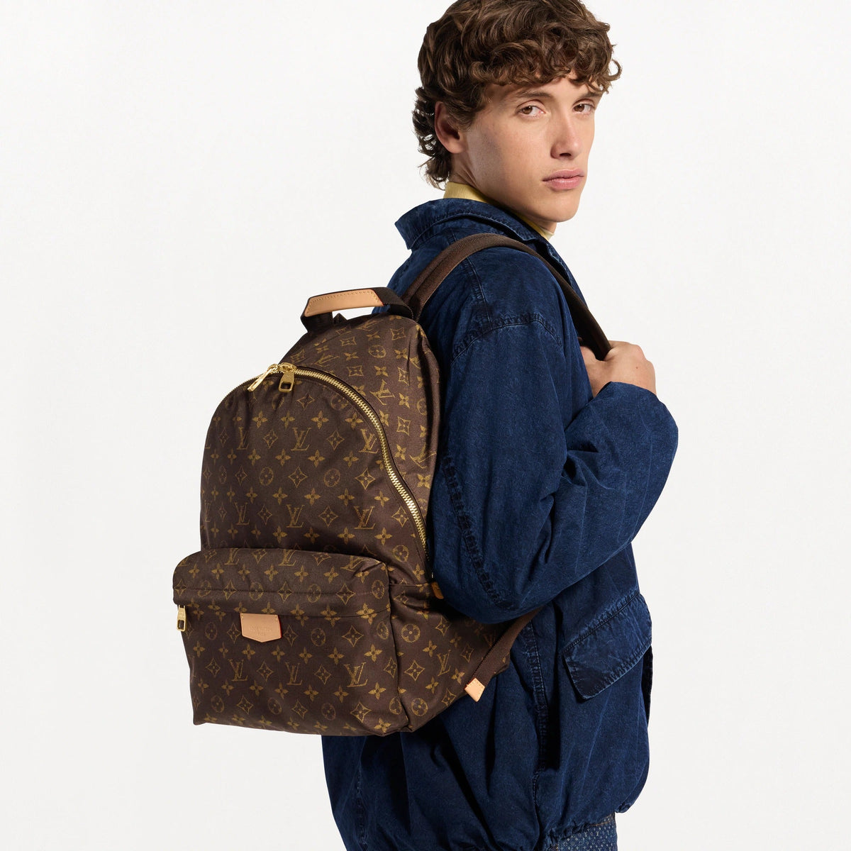 Track Backpack MM Louis Vuitton Silk Tech