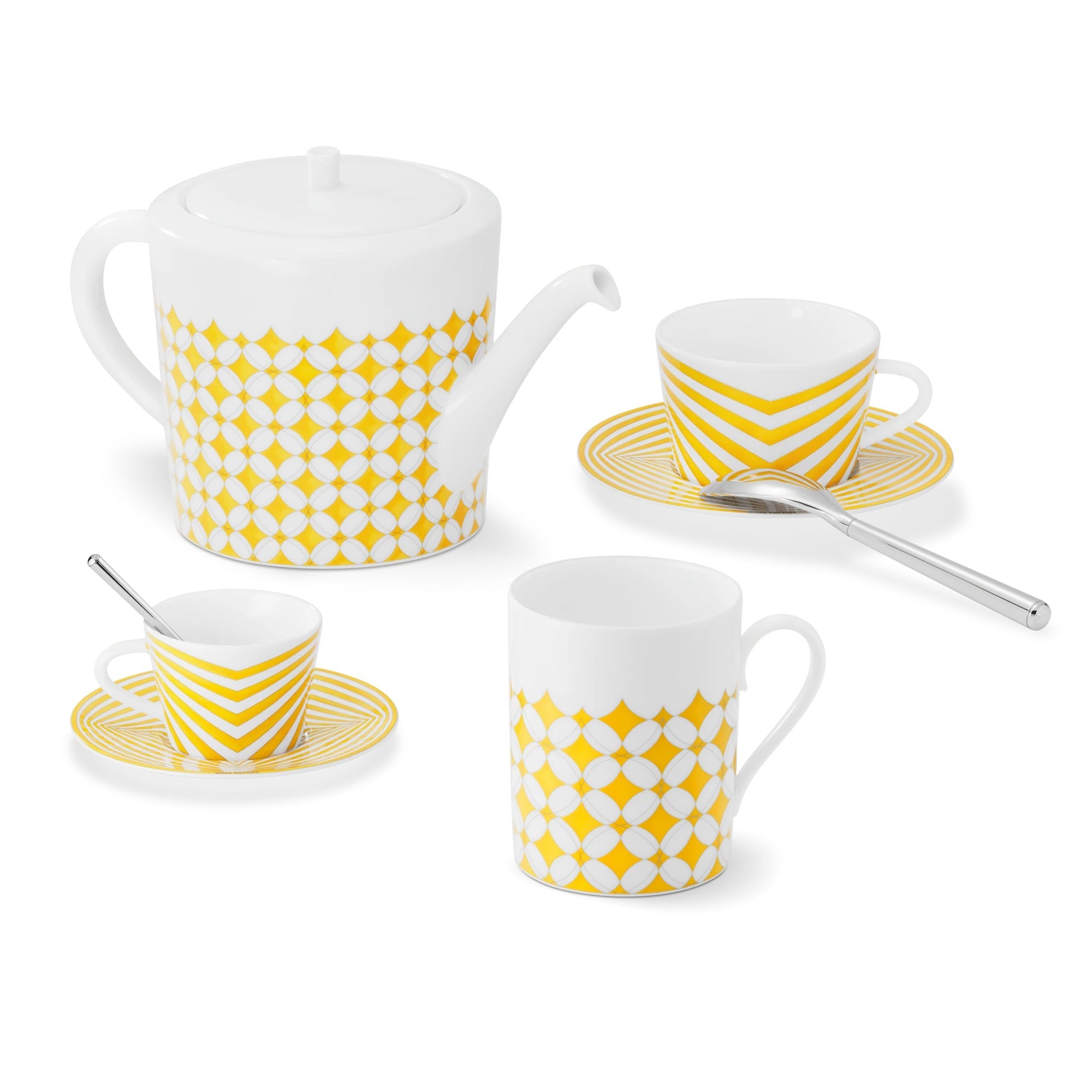 Dolce Vita Set Of 2 Teacups