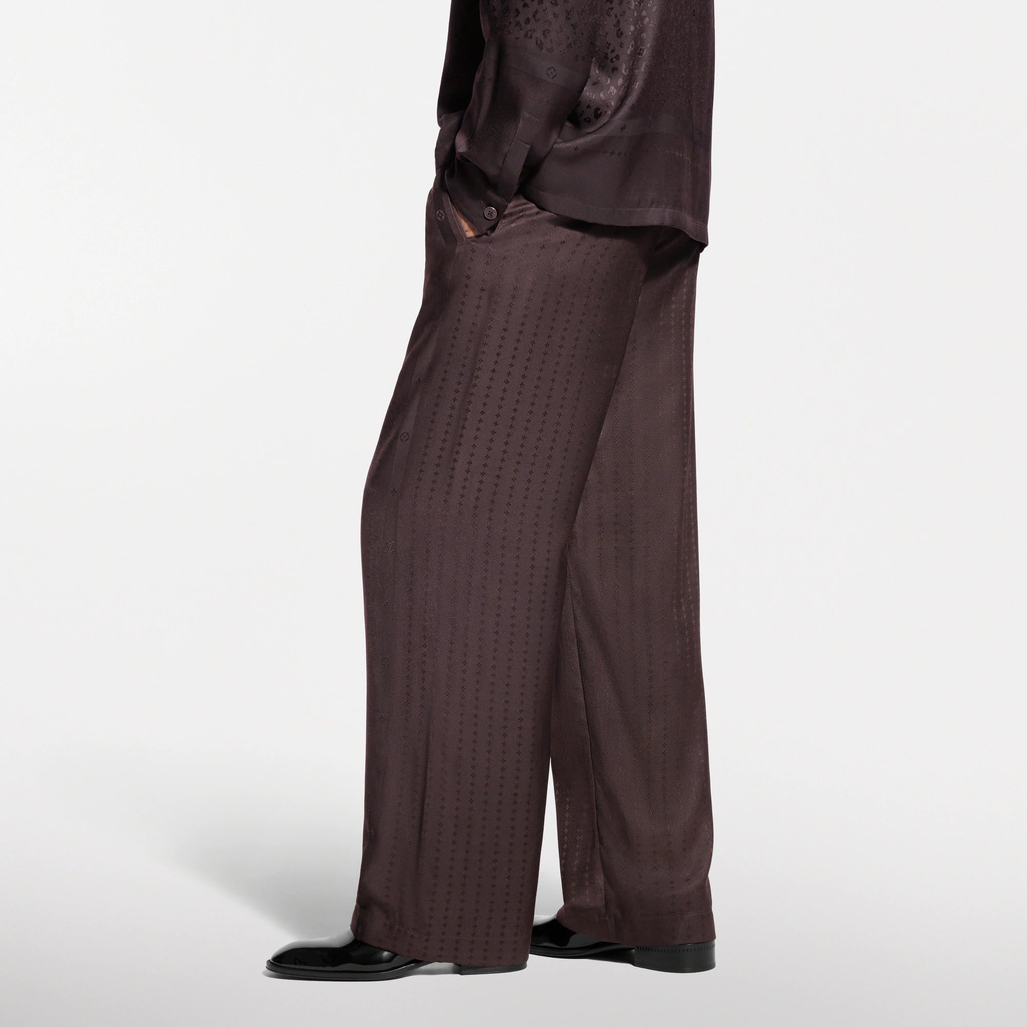 Scarf Silk Pajama Pants