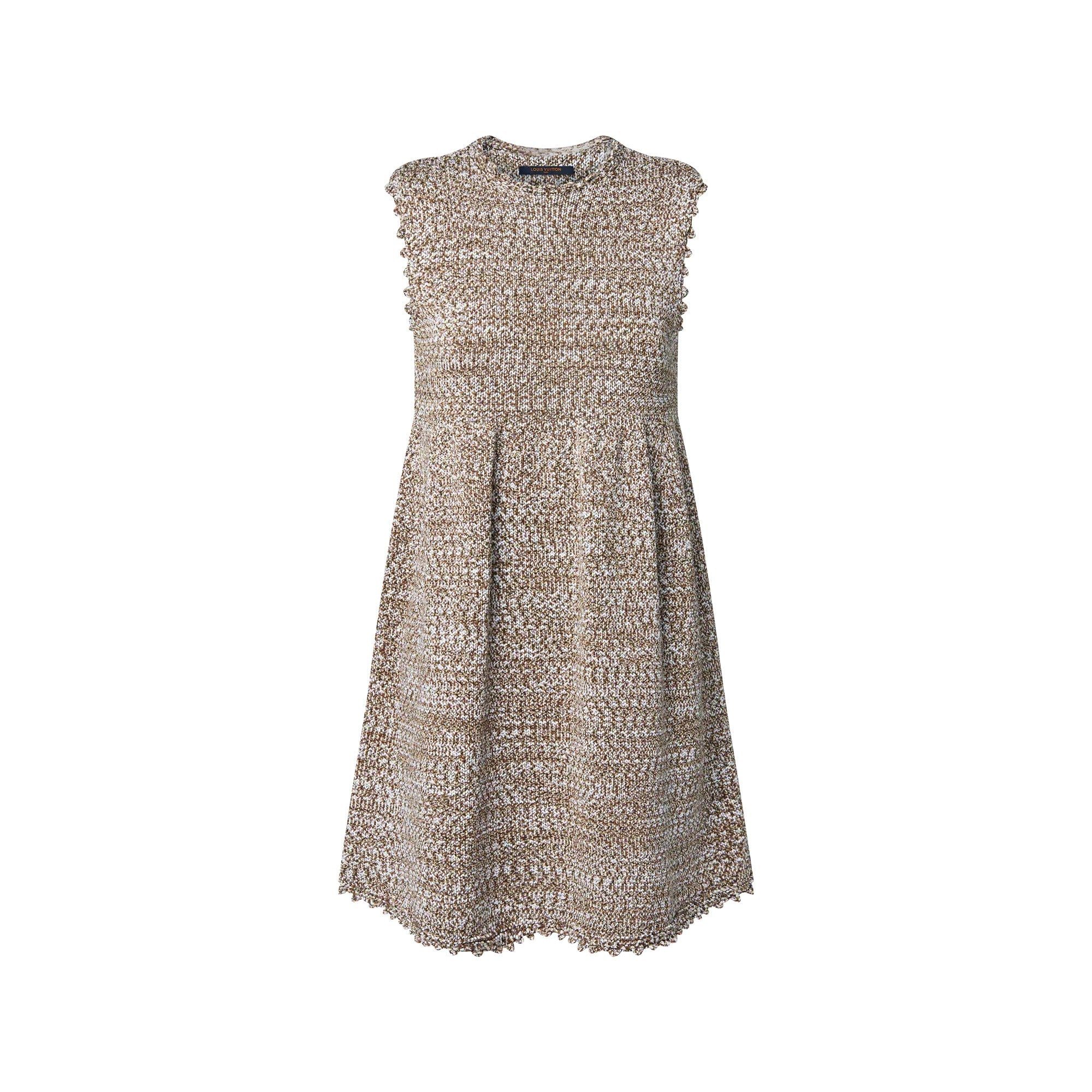 Tweed Knit Mini Dress